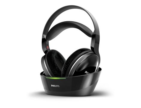 Philips SHD8850/12 słuchawki nauszne otwarte zasięg 30 m kolor czarny
