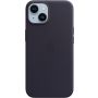 Plecki Apple do Apple iPhone 14 Leather Case czarny - 3
