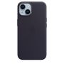 Plecki Apple do Apple iPhone 14 Leather Case czarny - 2