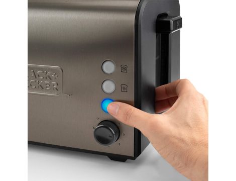 Toster Black&Decker BXTOA900E srebrny/szary 900 W - 3