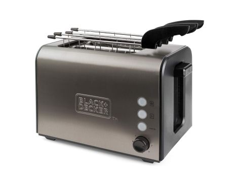 Toster Black&Decker BXTOA900E srebrny/szary 900 W