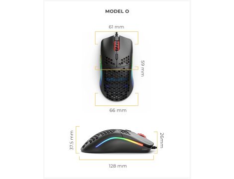 Myszka bezprzewodowa Glorious Model O sensor optyczny - 5