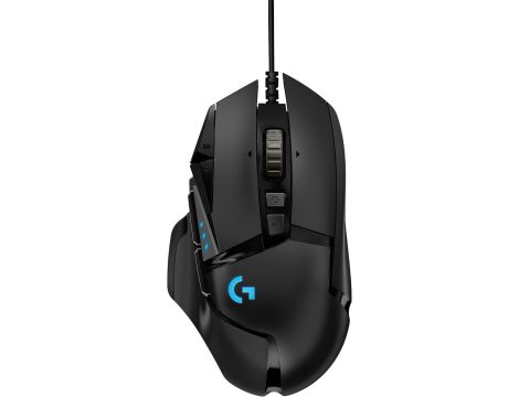 Myszka przewodowa Logitech 910-005470 sensor optyczny
