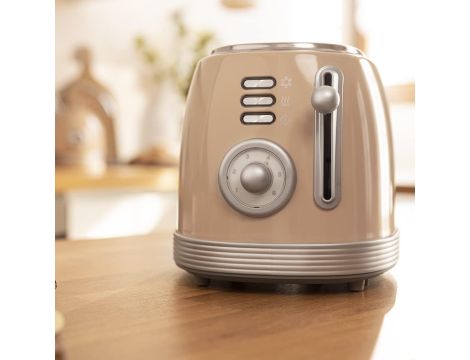 Toster Cecotec 03212 beżowy/brązowy 850 W - 3
