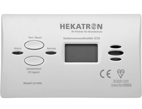 Detektor tlenku węgla Hekatron 31-6300001-01-XX - 3