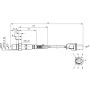 Bosch 0258017025 sonda lambda z wtyczką specyficzną dla pojazdu - 4