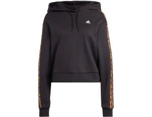 adidas Bluza sportowa Kobiety Zwierzę XS Czarny/Magiczny Beżowy - image 2