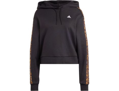 adidas Bluza sportowa Kobiety Zwierzę XS Czarny/Magiczny Beżowy - 2