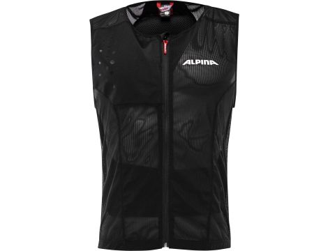 ALPINA ochraniacz Mężczyźni ochraniacz na plecy (1 w zestawie) Medium czarny