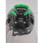 ALPINA Unisex - Dzieci PICO Kask rowerowy czarno-zielony połysk 50-55 cm - 6