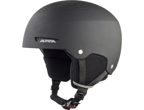 ALPINA Unisex - Dzieci ZUPO Kask narciarski 54-58 cm czarny mat