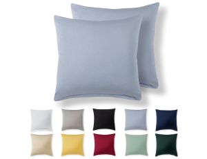 Alreya Poszewka na poduszkę 50 x 50 cm  – jasnoniebieska 100% bawełna