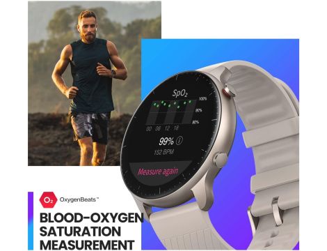 Amazfit Smartwatch GTR 2 Inteligentny Zegarek, Połączenie Bluetooth, Czarny - 4