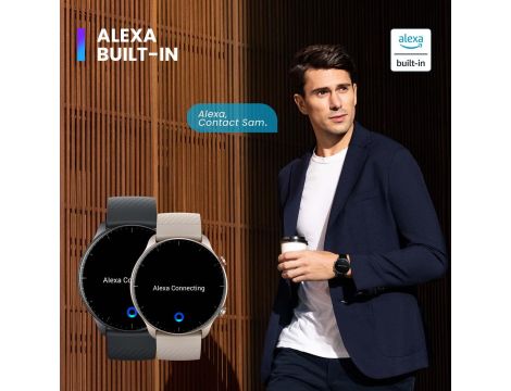 Amazfit Smartwatch GTR 2 Inteligentny Zegarek, Połączenie Bluetooth, Czarny - 7