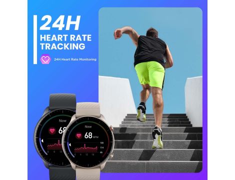 Amazfit Smartwatch GTR 2 Inteligentny Zegarek, Połączenie Bluetooth, Czarny - 3
