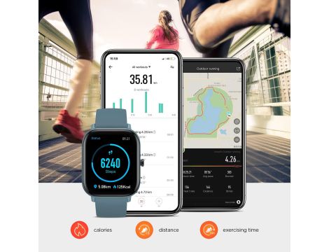 Amazfit Smartwatch GTS Farbdisplay Fitness Sportuhr 5 ATM - 5