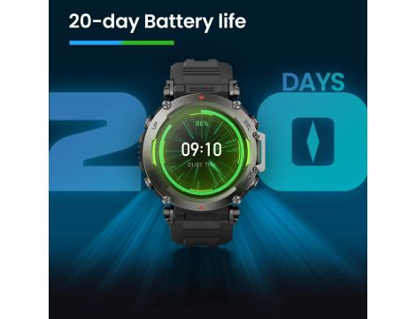 Amazfit Uniseks T-Rex Ultra Smartwatch Czarny 139 - 7