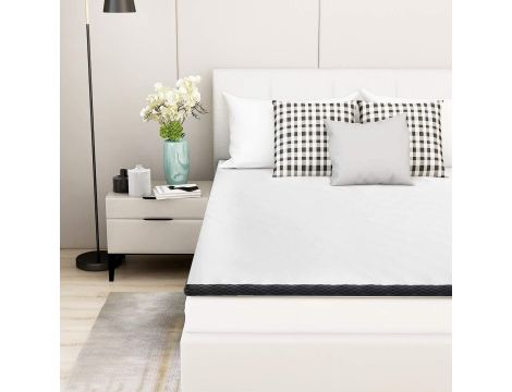 Amazon Basics - Wygodna nakładka na materac 4 cm  90 x 190 cm - 8