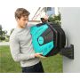 Amazon Basics Bęben do montażu na ścianie z wężem automatyczne zwijanie 35m - 9