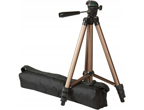 Amazon Basics Lekki trójnożny statyw do aparatu z torbą 41,91x127 cmx127 cm