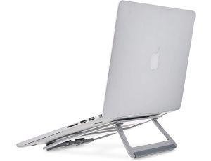 Amazon Basics Składany stojak aluminiowy do laptopów do 38 cm 15 
