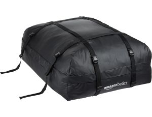 Amazon Basics - Torba na bagażnik dachowy, czarna, 425 l - image 2