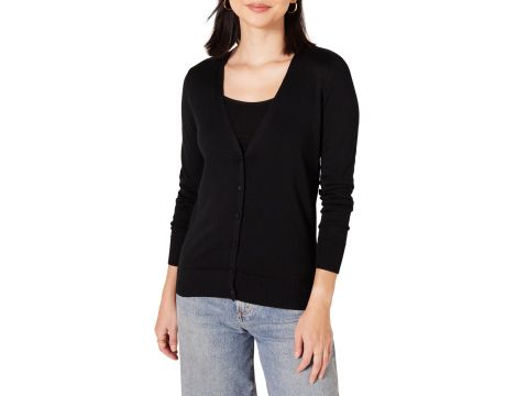 Amazon Essentials Damen Leichter Cardigan mit V-Ausschnitt r. S