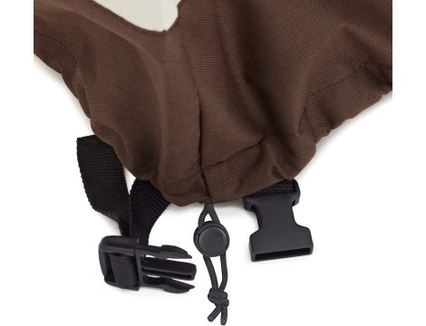Amazon Basics Pokrowiec na grilla, pasy z zapięciem na zatrzask, rozmiar M - 4