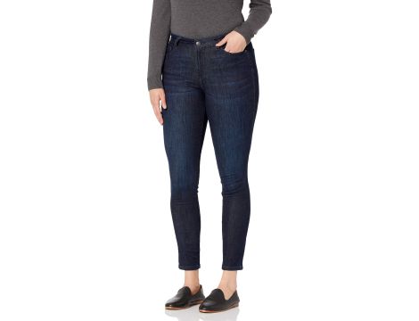 Amazon Essentials Damskie jeansy rurki z wysokim stanem r.40-42