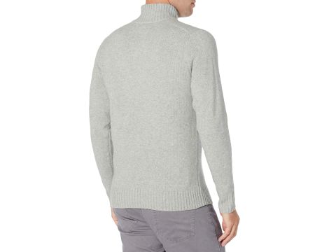 Amazon Essentials Sweter Mężczyźni  L jasnoszary - 4