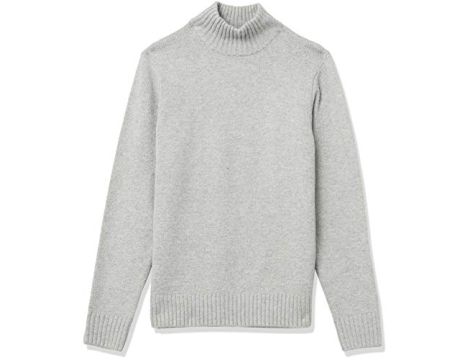 Amazon Essentials Sweter Mężczyźni  L jasnoszary