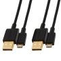 AmazonBasics 7WXKV4 kabel USB 1,8 m 2.0 USB A Micro-USB B Czarny - 2