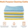 Amazonbasics CW190423 Ściereczki do Czyszczenia z Mikrofibry, Wielobarwny - 4