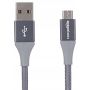 AmazonBasics L6LU2028-CS-R kabel USB 3 m 2.0 USB A Micro-USB B Szary - 5