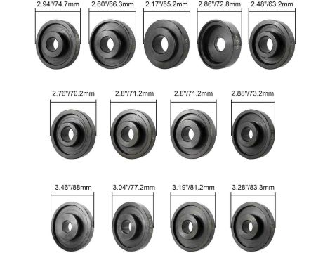 Zestaw narzędzi do łożysk kół ZY0071 FreeTec R23-1278 - 3