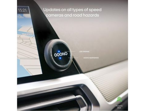 ANTYRADAR OOONO ALARM DROGOWY CZARNY 1 SZT - 3