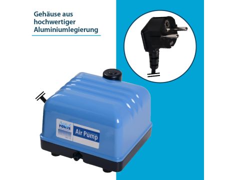 Aquaforte Hi-Flow Luftpumpe V60 Pompa powietrza, - 3