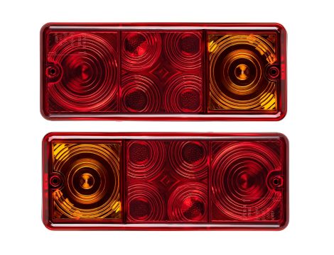 AUTOLIGHT 24 2 x trójkomorowe światło tylne NRD