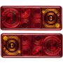 AUTOLIGHT 24 2 x trójkomorowe światło tylne NRD - 3