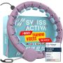 B54/1 Hula hop z wypustkami Etercycle 112 cm czarny - 2