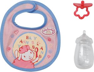 Baby Annabell Akcesoria Do Karmienia Lalek 36cm Butelka Śliniak i Smoczek - image 2