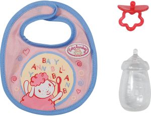 Baby Annabell Akcesoria Do Karmienia Lalek 36cm Butelka Śliniak i Smoczek
