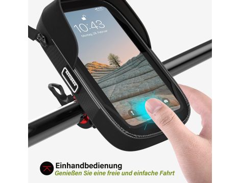 BAONUOR Uchwyt rowerowy na telefon komórkowy - 5