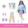 Barbie Cutie Reveal Lalka Zebra Seria Kolorowe marzenia HRK39 - 7