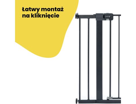 Barierka na drzwi, schody Safety 1ST rozszerzenia czerń - 4
