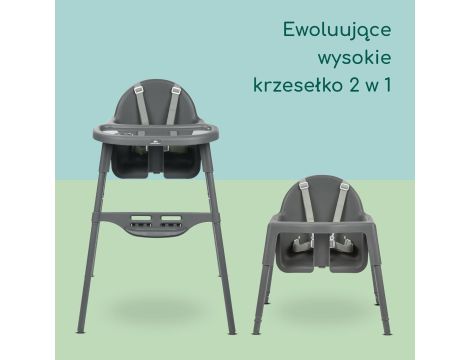 Bebeconfort 2712551210 Krzesełko do Karmienia Szary Do 15 kg - 3