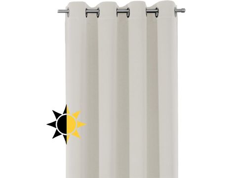 BEAUTEX Zasłona zaciemniająca na przelotkach (szerokość: 140 cm wysokość: 1