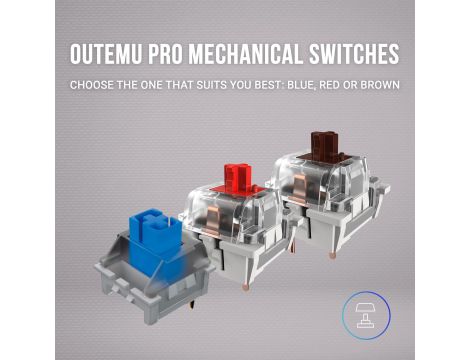 Ultra-kompaktowa klawiatura mechaniczna - 5