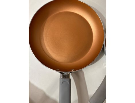 BERGNER Loja Reeco - 4-częściowy zestaw - 3 patelnie 18-22 i 26 cm - 4