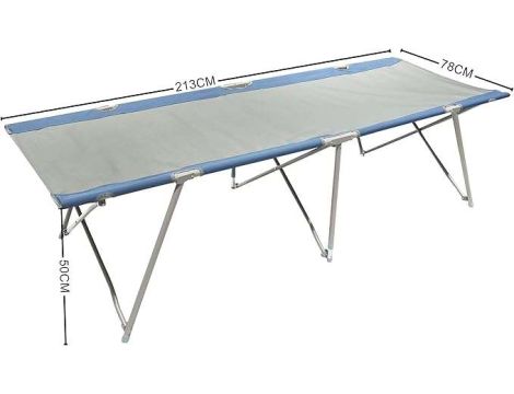 Łóżko składane XXL kempingowe - 3